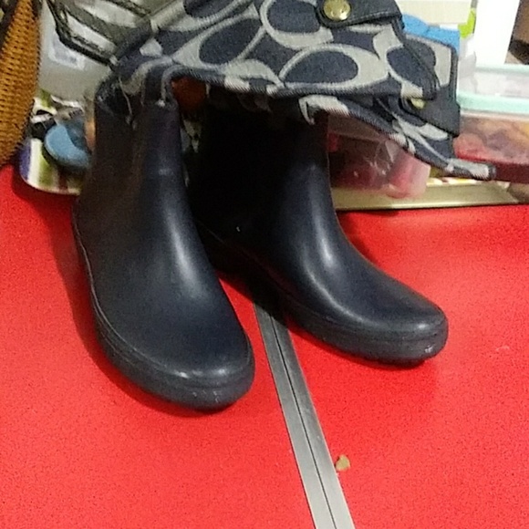 Coach rain boots - Picture 2 of 4